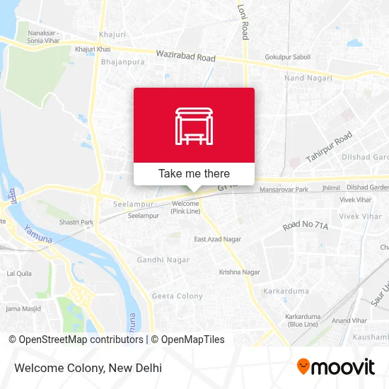 Welcome Colony map