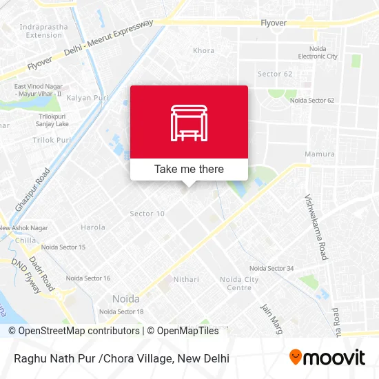 Raghu Nath Pur /Chora Village map