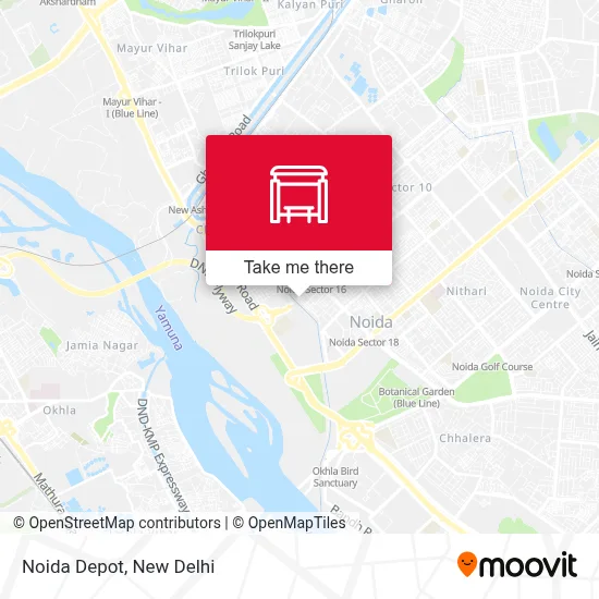 Noida Depot map