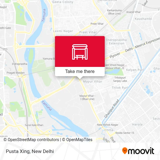 Pusta Xing map