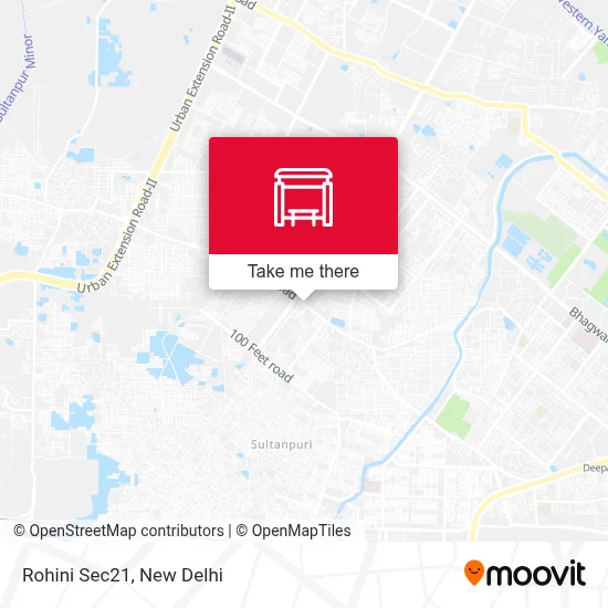 Rohini Sec21 map