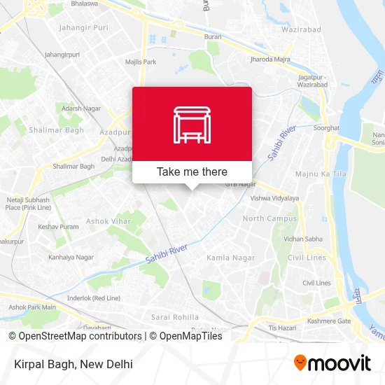 Kirpal Bagh map