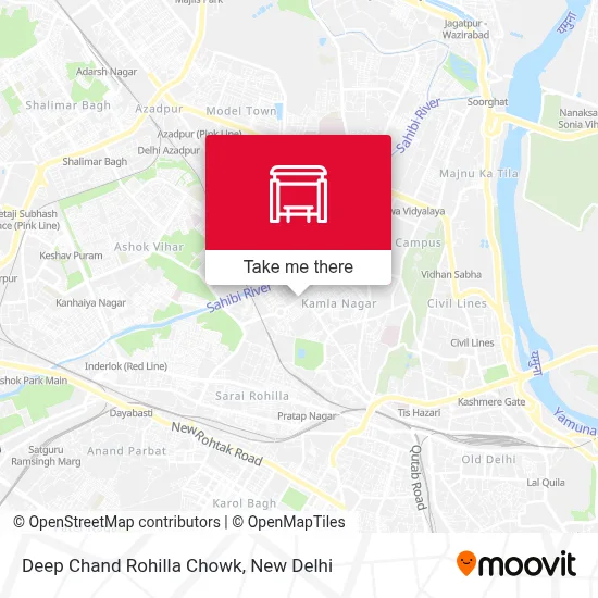 Deep Chand Rohilla Chowk map
