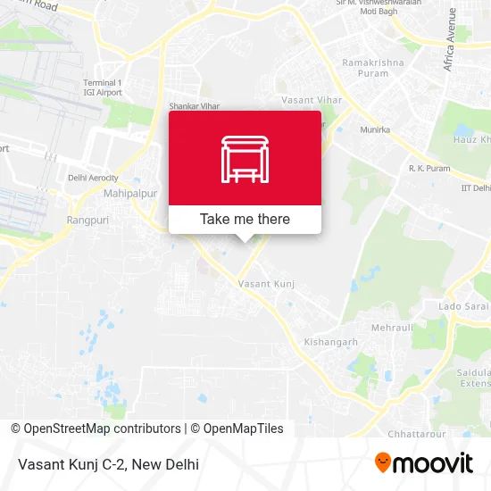 Vasant Kunj C-2 map