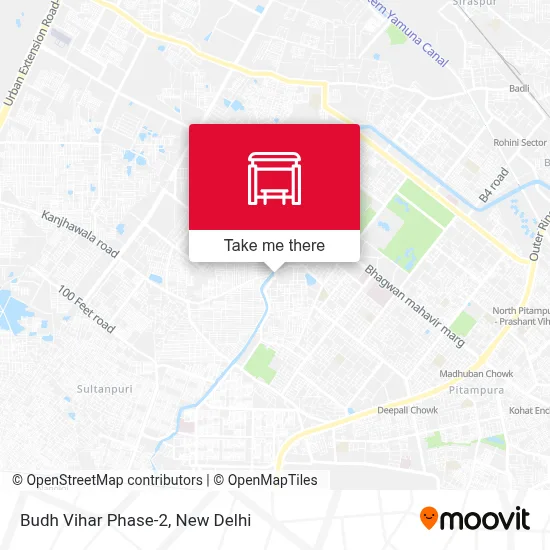 Budh Vihar Phase-2 map