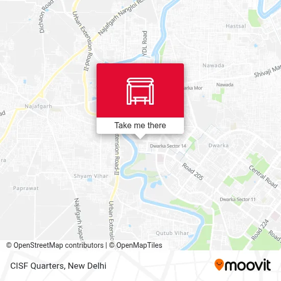 Cisf Quarters map