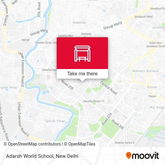 Adarsh World School map