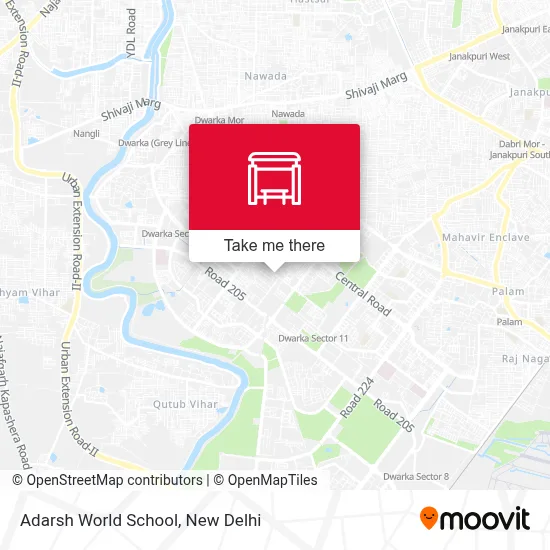Adarsh World School map