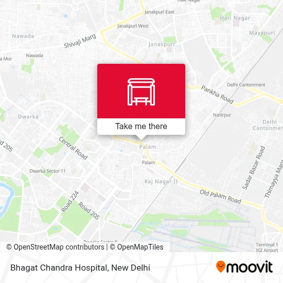 Bhagat Chandra Hospital map