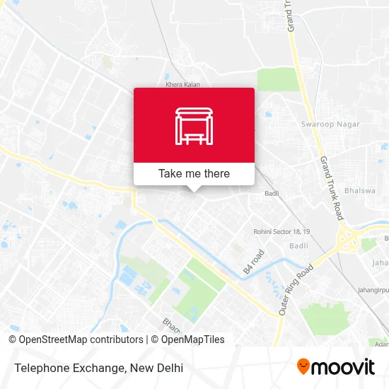 Telephone Exchange map