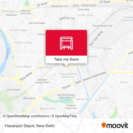 Hasanpur Depot map