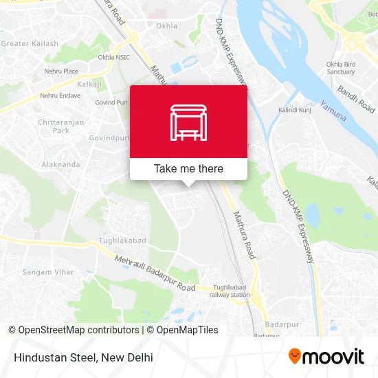 Hindustan Steel map