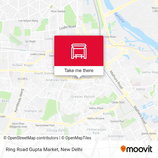 Ring Road Gupta Market map