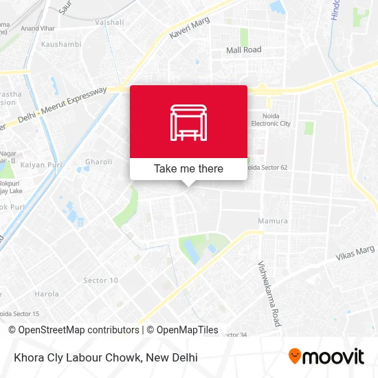 Khora Cly Labour Chowk map