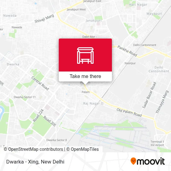 Dwarka - Xing map