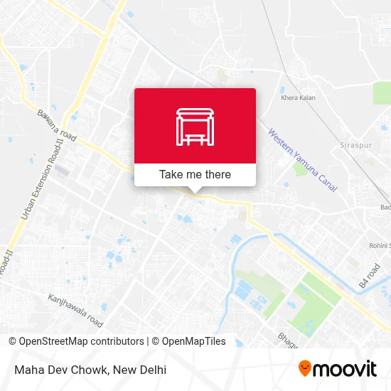Maha Dev Chowk map