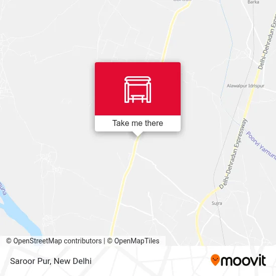 Saroor Pur map