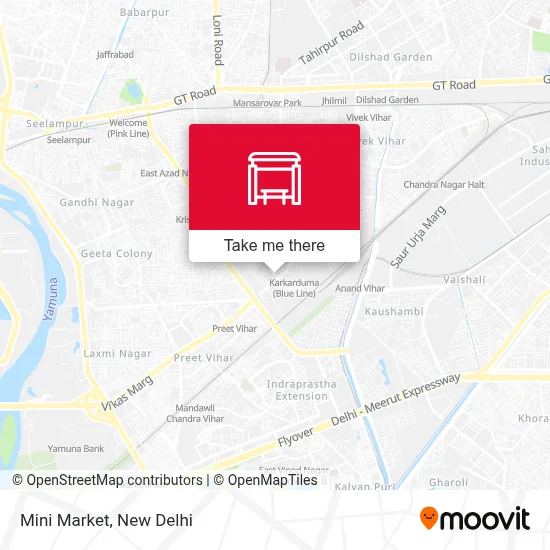 Mini Market map