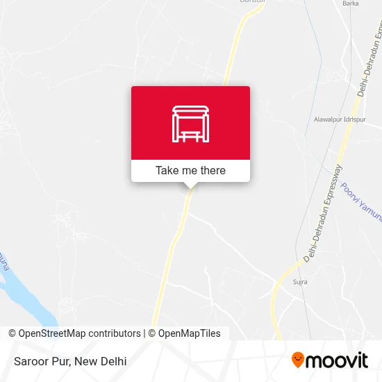Saroor Pur map