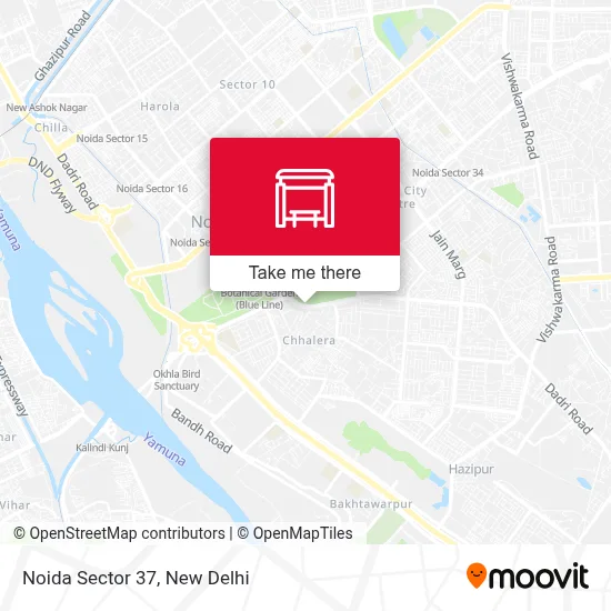 Noida Sector 37 map