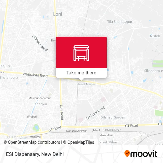 ESI Dispensary map