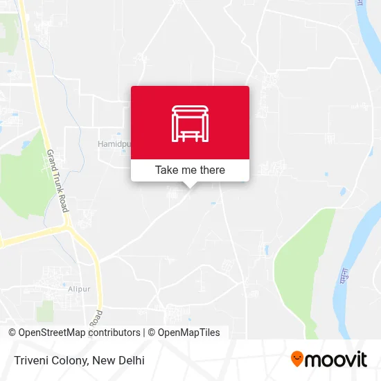Triveni Colony map