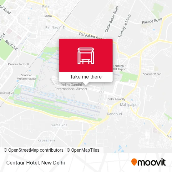 Centaur Hotel map