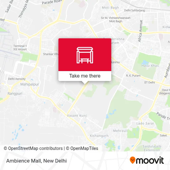 Ambience Mall map