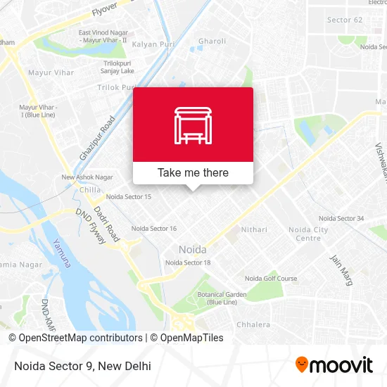 Noida Sector 9 map