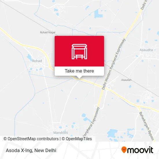 Asoda X-Ing map