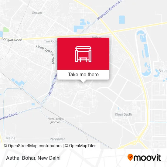 Asthal Bohar map