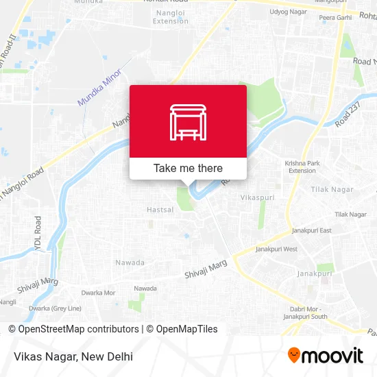 Vikas Nagar map