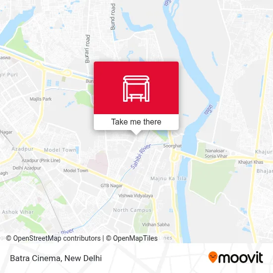 Batra Cinema map