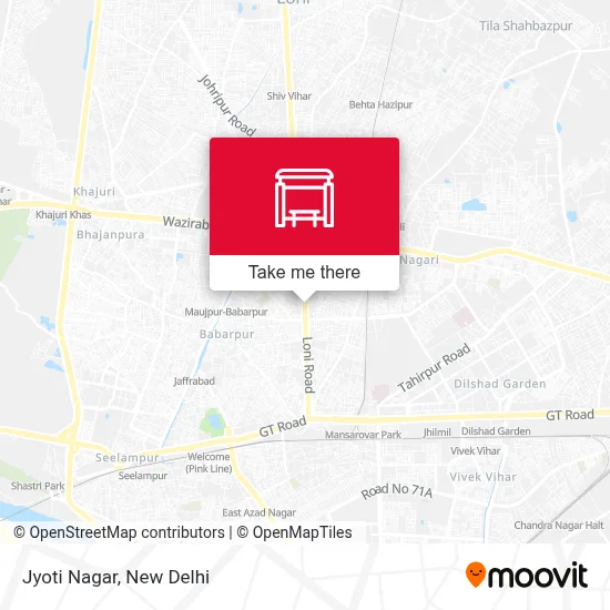 Jyoti Nagar map