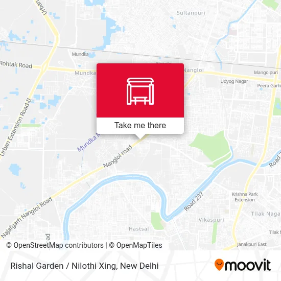 Rishal Garden / Nilothi Xing map