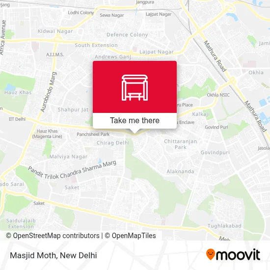 Masjid Moth map