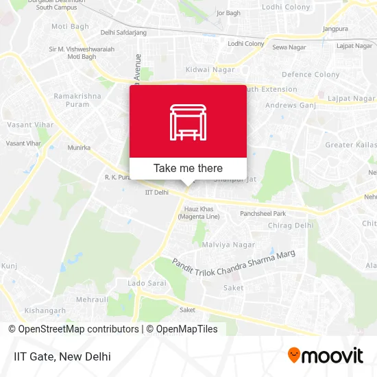 IIT Gate map