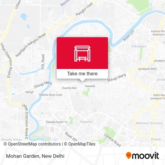 Mohan Garden map