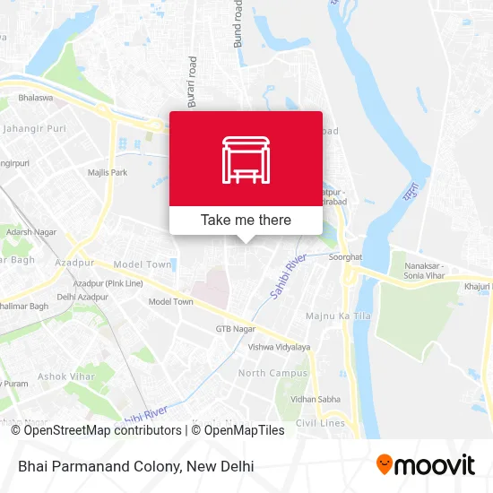 Bhai Parmanand Colony map