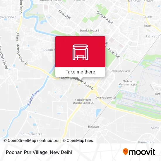 Pochan Pur Village map