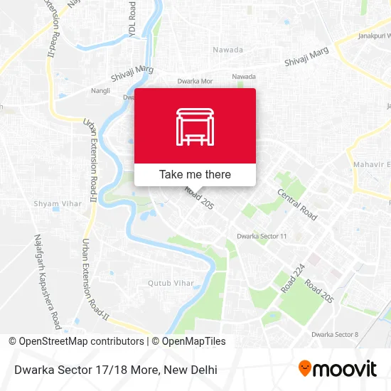 Dwarka Sector 17/18 More map