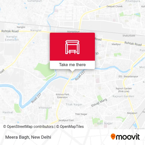 Meera Bagh map