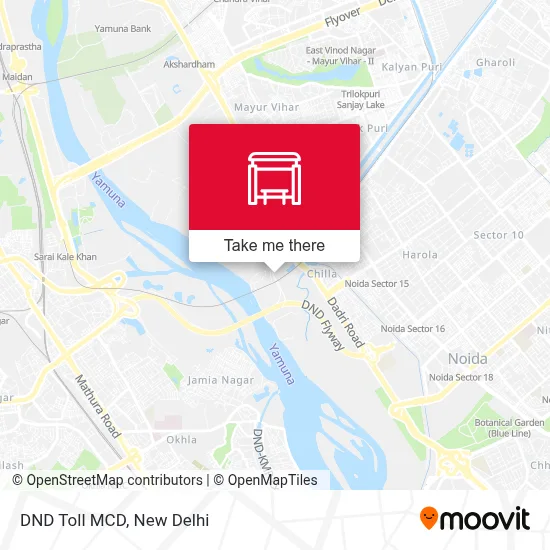 DND Toll MCD map