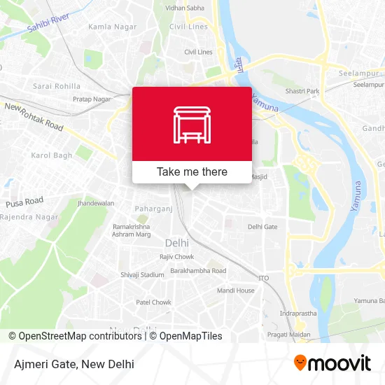 Ajmeri Gate map