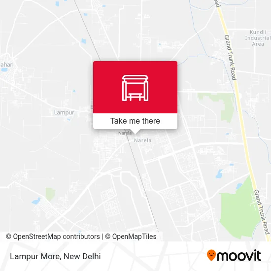 Lampur More map