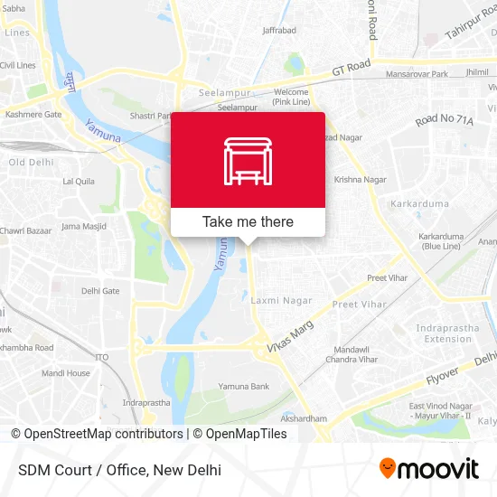 SDM Court / Office map