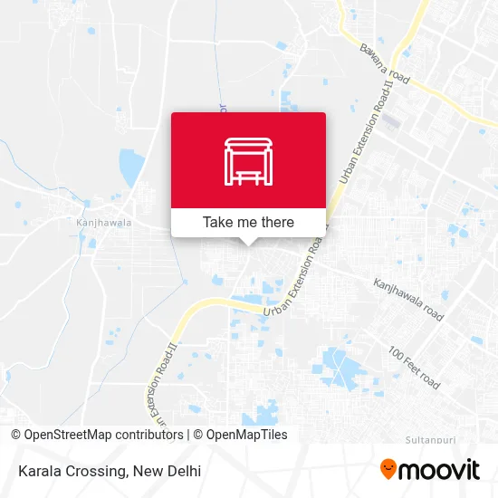 Karala Crossing map