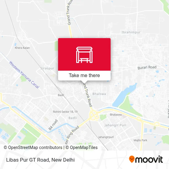 Libas Pur GT Road map