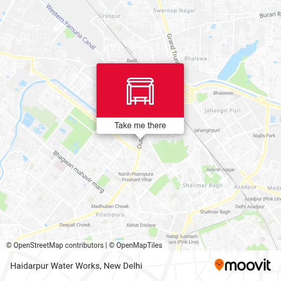Haidarpur Water Works map