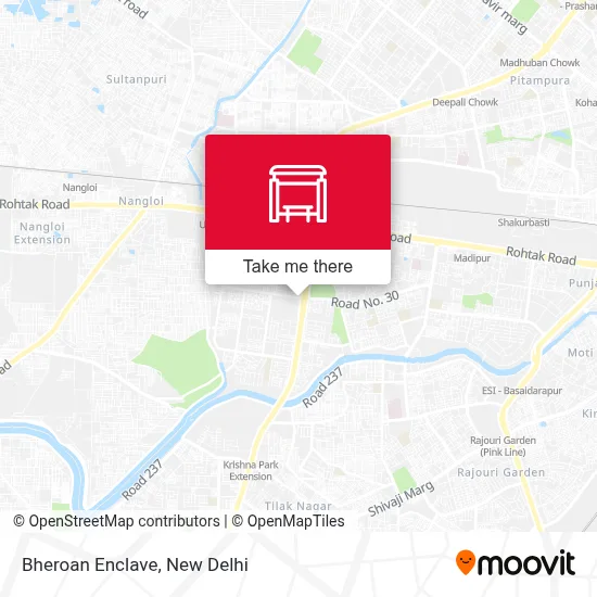 Bheroan Enclave map